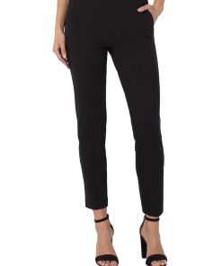 KELSEY FLARE TROUSER SUPER STRETCH PONTE – LIVERPOOL LOS ANGELES